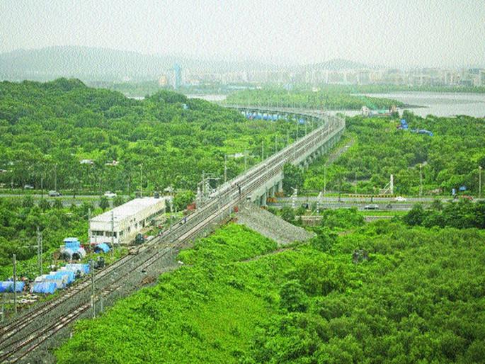 Nerul-Uran Railway's dream is complete; Two decades worth waiting | नेरुळ-उरण रेल्वेचे स्वप्न पूर्णत्वाकडे; दोन दशकांची प्रतीक्षा संपणार Nerul-Uran Railway's dream is complete; Two decades worth waiting | नेरुळ-उरण रेल्वेचे स्वप्न पूर्णत्वाकडे; दोन दशकांची प्रतीक्षा संपणार