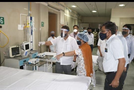 Nagpur has 1,280 cots intensive care units hospital | नागपुरात १,२८० अतिदक्षता खाटांचे रुग्णालय सज्ज