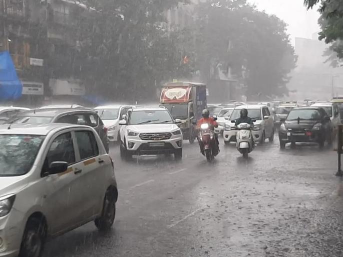 Mumbai Rain Updates Heavy rain in Mumbai Thane Dombivli Andheri subway closed traffic jam at many places local services not affected yet | Mumbai Rain Updates: मुंबई, ठाण्यात पावसाची जोरदार हजेरी; अंधेरी सब-वे बंद, अनेक ठिकाणी ट्राफिक जाम, लोकल सेवा सुरळीत Mumbai Rain Updates Heavy rain in Mumbai Thane Dombivli Andheri subway closed traffic jam at many places local services not affected yet | Mumbai Rain Updates: मुंबई, ठाण्यात पावसाची जोरदार हजेरी; अंधेरी सब-वे बंद, अनेक ठिकाणी ट्राफिक जाम, लोकल सेवा सुरळीत