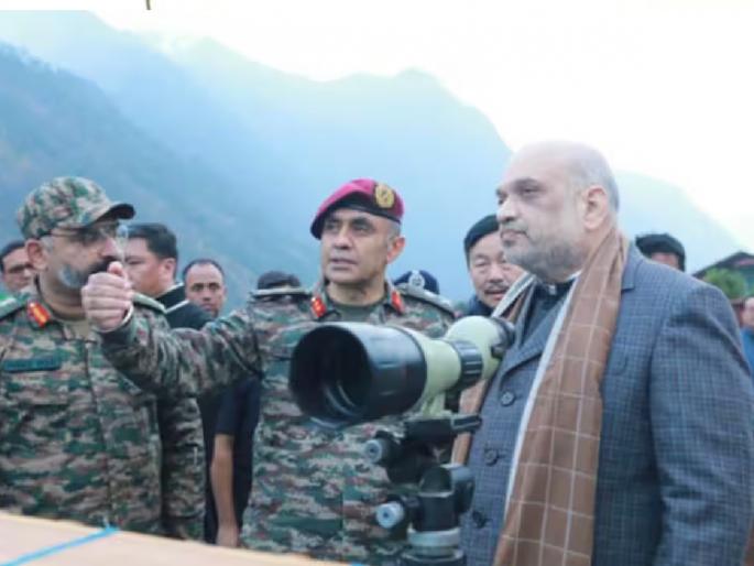 China cannot encroach on even an inch of land Home Minister Amit Shah says in Arunachal | एक इंच जमिनीवरही चीन अतिक्रमण करू शकत नाही; अरुणाचलमध्ये गृहमंत्री अमित शाह कडाडले