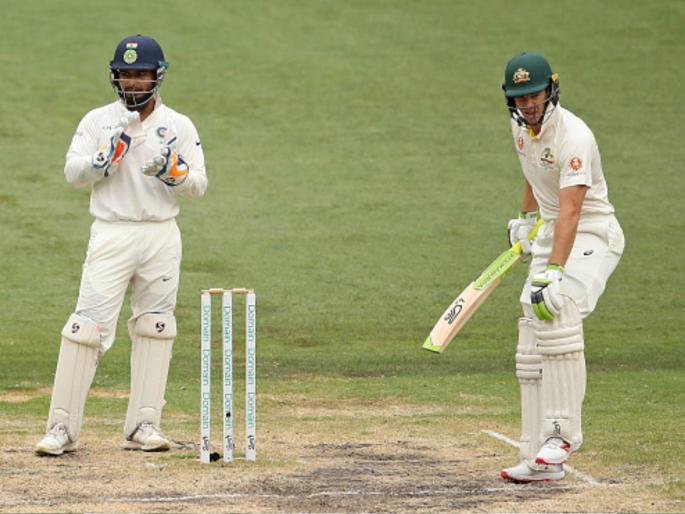 rishabh Pant was singing behind the stamps Spiderman Spiderman | VIDEO: रिषभ पंत स्टम्पमागे गात होता भन्नाट गाणं; ऐकून पोट धरून हसाल...