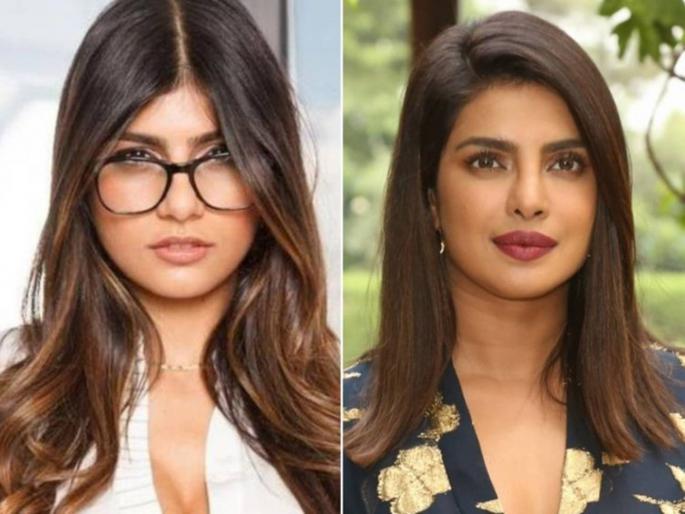 mia khalifa takes jibe on priyanka chopra over farmers protest | "मिसेस जोनस गप्प का?", मिया खलिफाचा शेतकरी आंदोलनावरुन प्रियांका चोप्रावर निशाणा