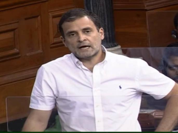 congress leader rahul gandhi attacks pm narendra modi in loksabha over farm laws | Rahul Gandhi in Loksabha: लिहून घ्या, शेतकरी एक इंचही मागे हटणार नाही; राहुल गांधी लोकसभेत गरजले congress leader rahul gandhi attacks pm narendra modi in loksabha over farm laws | Rahul Gandhi in Loksabha: लिहून घ्या, शेतकरी एक इंचही मागे हटणार नाही; राहुल गांधी लोकसभेत गरजले