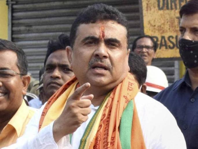 west bengal elections 2021 suvendu adhikaris convoy attacked allegations on tmc vs bjp in nandigram during second phase voting | West Bangal Elections 2021: बंगालमध्ये हिंसाचार सुरूच; भाजपच्या शुभेंदु अधिकारी यांच्या ताफ्यावर दगडफेक