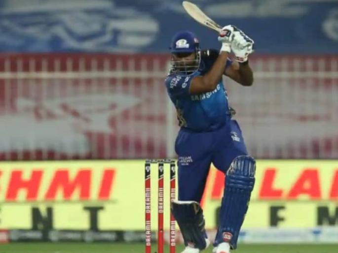 MI vs RCB kieron pollard hits the nets ahead of mi vs rcb match video | MI vs RCB: ३२ सिक्सर अन् १९२ धावा ठोकणाऱ्या पोलार्डला कसा रोखणार कोहली? पोलार्डची जोरदार तयारी, पाहा Video