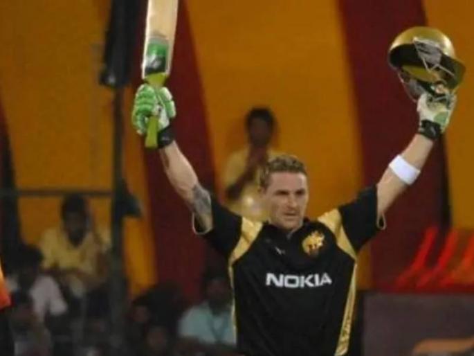 ipl start on this day in 2008 rcb vs kkr brendon mccullum unbeaten century in first match | On This Day: एका वादळी खेळीनं झाली होती IPL ची सुरुवात; ७३ चेंडूत मॅक्युलमनं ठोकलेल्या १५८ धावा!