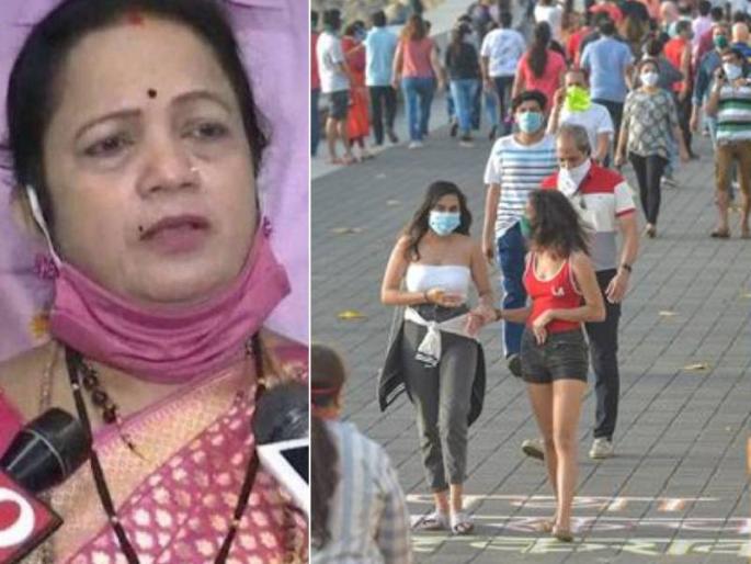 Gym restaurants salons open in Mumbai Malls closed mayor kishori pednekar gives information | मुंबईत जीम, रेस्टॉरंट्स, सलून सुरू; मॉल्स बंदच; नेमकं काय सुरू, काय बंद? महापौरांनी सांगितलं... Gym restaurants salons open in Mumbai Malls closed mayor kishori pednekar gives information | मुंबईत जीम, रेस्टॉरंट्स, सलून सुरू; मॉल्स बंदच; नेमकं काय सुरू, काय बंद? महापौरांनी सांगितलं...