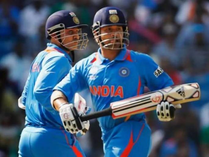 I used to try to copy Sachins batting virender sehwag revealed | सचिनच्या बॅटिंगची कॉपी करायचा प्रयत्न करायचो, सेहवागनं केला खुलासा