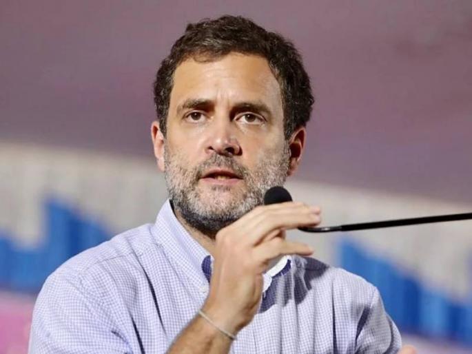centre has the Most efficient ministry to raise lies and wasteful slogans taunts rahul gandhi | Rahul Gandhi: 'केंद्राकडे धादांत खोटं आणि फालतू घोषणा देणारं सर्वात कुशल मंत्रालय', राहुल गांधींचा घणाघात centre has the Most efficient ministry to raise lies and wasteful slogans taunts rahul gandhi | Rahul Gandhi: 'केंद्राकडे धादांत खोटं आणि फालतू घोषणा देणारं सर्वात कुशल मंत्रालय', राहुल गांधींचा घणाघात