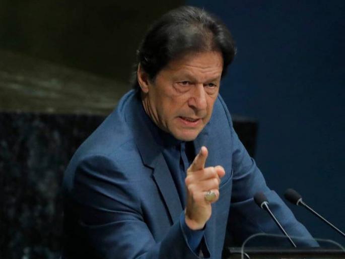 No need for nukes once Kashmir issue is resolved Pakistans PM Imran Khan | काश्मीरप्रश्न सुटला तर अण्वस्त्रांची गरज भासणार नाही; पाक पंतप्रधान इम्रान खान यांचं विधान, अमेरिकेलाही घातली गळ No need for nukes once Kashmir issue is resolved Pakistans PM Imran Khan | काश्मीरप्रश्न सुटला तर अण्वस्त्रांची गरज भासणार नाही; पाक पंतप्रधान इम्रान खान यांचं विधान, अमेरिकेलाही घातली गळ
