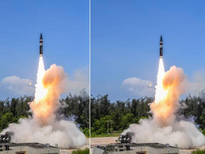 India successfully test fired the Agni Prime missile today off the coast of Odisha | Agni Prime missile: जय हो! भारताला मिळालं मोठं यश, 'अग्नि-प्राइम' मिसाईलची यशस्वी चाचणी India successfully test fired the Agni Prime missile today off the coast of Odisha | Agni Prime missile: जय हो! भारताला मिळालं मोठं यश, 'अग्नि-प्राइम' मिसाईलची यशस्वी चाचणी