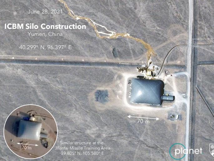 China Appears to Be Building New Silos for Nuclear Missiles | मोठमोठे रबरी तंबू ठोकून चीन करतोय मोठ्या हल्ल्याची तयारी; संपूर्ण भारत ड्रॅगनच्या टप्प्यात China Appears to Be Building New Silos for Nuclear Missiles | मोठमोठे रबरी तंबू ठोकून चीन करतोय मोठ्या हल्ल्याची तयारी; संपूर्ण भारत ड्रॅगनच्या टप्प्यात