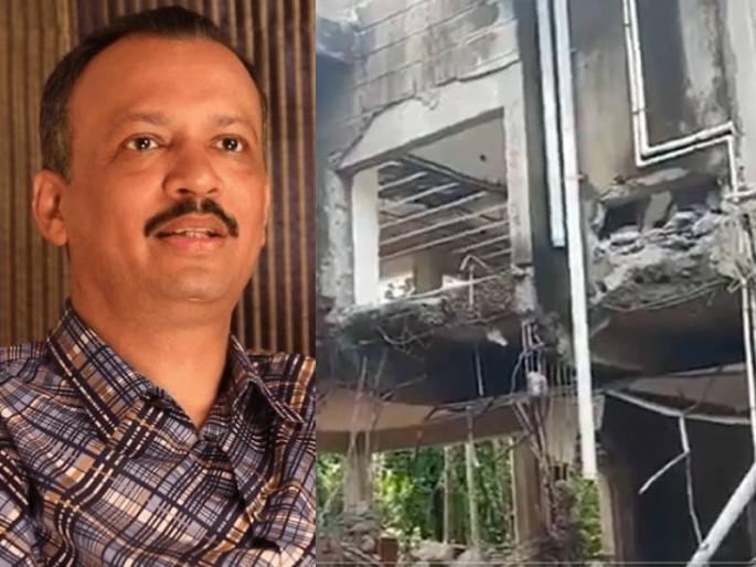CM Uddhav Thackerays close Milind Narvekars illegal Bungalow demolished | VIDEO: मिलिंद नार्वेकरांचा दापोलीतील बंगला जमीनदोस्त; किरीट सोमय्या म्हणाले करुन दाखवलं! CM Uddhav Thackerays close Milind Narvekars illegal Bungalow demolished | VIDEO: मिलिंद नार्वेकरांचा दापोलीतील बंगला जमीनदोस्त; किरीट सोमय्या म्हणाले करुन दाखवलं!