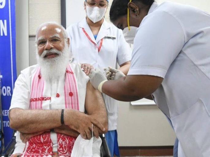 Questions Are Being Raised About Pm Modi Visit To America Did Modi Really Take Covaxin | ...म्हणजे पंतप्रधान मोदी कोवॅक्सिनवरून देशाशी खोटं बोलले?; सोशल मीडियावर रणकंदन Questions Are Being Raised About Pm Modi Visit To America Did Modi Really Take Covaxin | ...म्हणजे पंतप्रधान मोदी कोवॅक्सिनवरून देशाशी खोटं बोलले?; सोशल मीडियावर रणकंदन