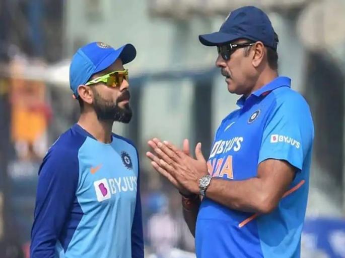 ipl 2021 ravi shastri suggested virat kohli to give up odi and t20i captaincy | Virat Kohli: रवी शास्त्रींनाच कर्णधारपदी नको होता कोहली; वनडेचीही कॅप्टन्सी सोडायला सांगितली!  