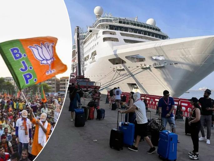 Aryan Khan Drug Case bjp leaders in law was present on the cruise claims ncp leader nawab malik | Aryan Khan Drug Case: "त्या क्रूझवर १० जणांना पकडलं, दोघांना सोडलं; त्यातला एक भाजपच्या बड्या नेत्याचा मेहुणा" Aryan Khan Drug Case bjp leaders in law was present on the cruise claims ncp leader nawab malik | Aryan Khan Drug Case: "त्या क्रूझवर १० जणांना पकडलं, दोघांना सोडलं; त्यातला एक भाजपच्या बड्या नेत्याचा मेहुणा"