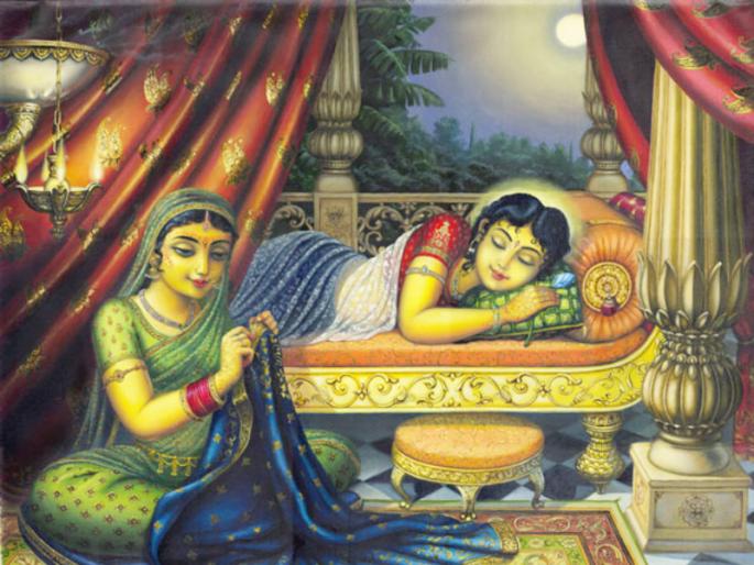 Dussehra 2021: Why does Goddess Saraswati sleep four days before Dussehra? Read on! | Dussehra 2021 : दसऱ्याच्या चार दिवस आधी देवी सरस्वती शयन का करते? वाचा! Dussehra 2021: Why does Goddess Saraswati sleep four days before Dussehra? Read on! | Dussehra 2021 : दसऱ्याच्या चार दिवस आधी देवी सरस्वती शयन का करते? वाचा!