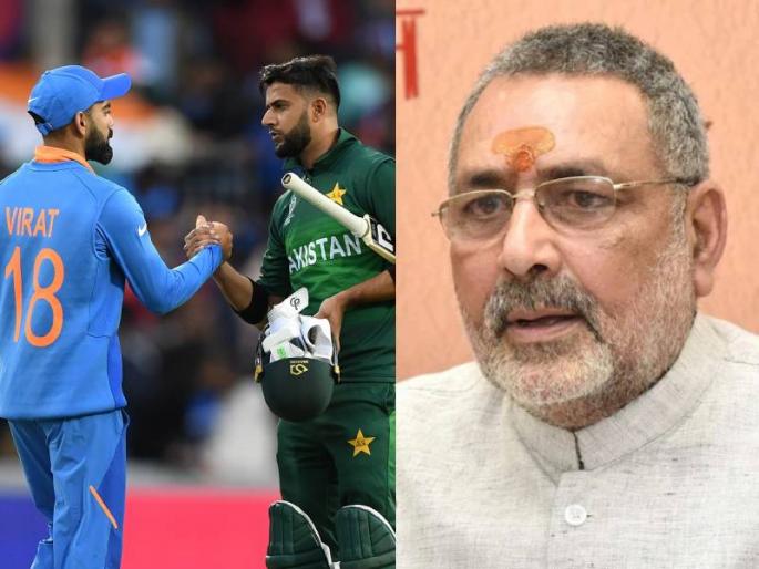 india vs pakistan match cancel jammu kashmir terror attacks t20 world cup | T20 WC: सीमेवर पाकच्या कुरापती वाढल्या, भारत-पाक सामना रद्द करण्याची मागणी; भाजप मंत्र्याचाही पाठिंबा india vs pakistan match cancel jammu kashmir terror attacks t20 world cup | T20 WC: सीमेवर पाकच्या कुरापती वाढल्या, भारत-पाक सामना रद्द करण्याची मागणी; भाजप मंत्र्याचाही पाठिंबा