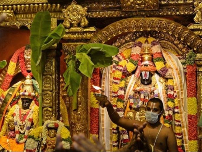 If we want to preserve the sanctity of our temples like the temples in the south, we should avoid touching idols; The scripture says ... | दक्षिणेकडील मंदिरांप्रमाणे आपल्याकडील मंदिरांचे पावित्र्य जपायचे असेल तर मूर्तीस्पर्श टाळायला हवा; शास्त्र सांगते... If we want to preserve the sanctity of our temples like the temples in the south, we should avoid touching idols; The scripture says ... | दक्षिणेकडील मंदिरांप्रमाणे आपल्याकडील मंदिरांचे पावित्र्य जपायचे असेल तर मूर्तीस्पर्श टाळायला हवा; शास्त्र सांगते...