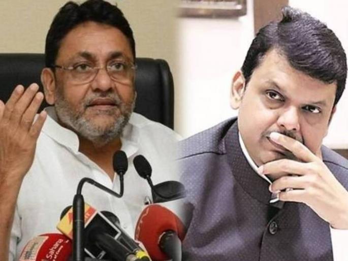 ncp leader Nawab Malik makes serious allegations on bjp leader devendra fadnavis over counterfeit currency | बीकेसीत सापडलेले १४ कोटी अन् समीर वानखेडे; बोगस नोटांशी फडणवीस कनेक्शन असल्याचा मलिकांचा दावा