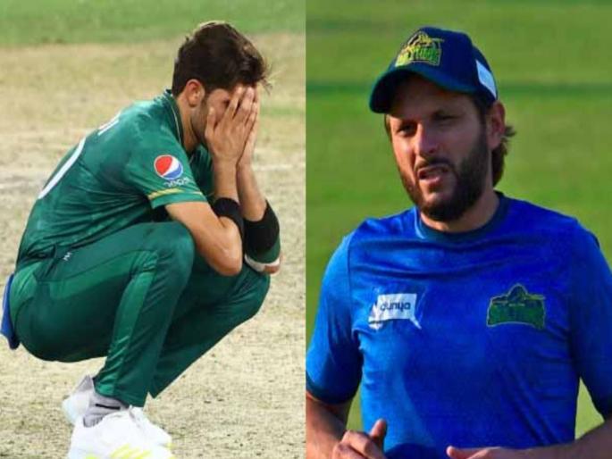 T20 World Cup shahid afridi slam his son in law shaheen shah afridi for matthew wade 3 sixes | T20 World Cup: शाहिनच्या कामगिरीवरून सासरेबुवा शाहिद आफ्रिदी भडकले; होणाऱ्या जावईबापूंना सुनावले