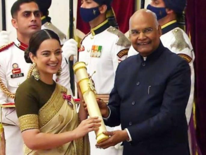 Kangana Ranaut says she will return her Padma Shri if anyone can prove she disrespected martyrs | 'ती' गोष्ट सिद्ध करा, पद्मश्री पुरस्कार परत करेन; कंगना रणौतचं आव्हान Kangana Ranaut says she will return her Padma Shri if anyone can prove she disrespected martyrs | 'ती' गोष्ट सिद्ध करा, पद्मश्री पुरस्कार परत करेन; कंगना रणौतचं आव्हान