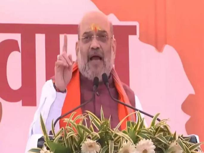 Stop Construction Of Ram Mandir If Anyone Can Amit Shah Challenges In Ayodhya Up Election | Amit Shah: हिंमत असेल तर राम मंदिर उभारणीचं काम रोखून दाखवाच; अमित शाहांचं सपा, बसपा, काँग्रेसला खुलं आव्हान! Stop Construction Of Ram Mandir If Anyone Can Amit Shah Challenges In Ayodhya Up Election | Amit Shah: हिंमत असेल तर राम मंदिर उभारणीचं काम रोखून दाखवाच; अमित शाहांचं सपा, बसपा, काँग्रेसला खुलं आव्हान!
