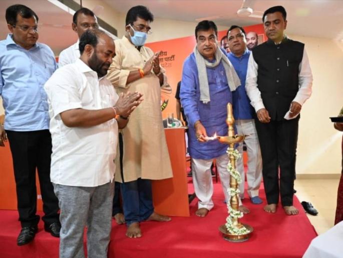 Nitin Gadkari In Goa Zuwari Bridge To Be Completed In Six Months | Nitin Gadkari In Goa: झुवारी पूल सहा महिन्यांत पूर्ण करणार; नितीन गडकरींनी शब्द दिला! Nitin Gadkari In Goa Zuwari Bridge To Be Completed In Six Months | Nitin Gadkari In Goa: झुवारी पूल सहा महिन्यांत पूर्ण करणार; नितीन गडकरींनी शब्द दिला!