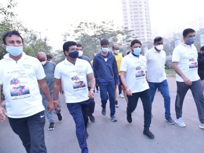 In the first week of the Freedom to Walk competition KDMC topped the entire country | 'फ्रीडम टू वाॅक' या स्पर्धेत पहिल्याच आठवडयात केडीएमसी संपूर्ण देशात प्रथम क्रमांकावर