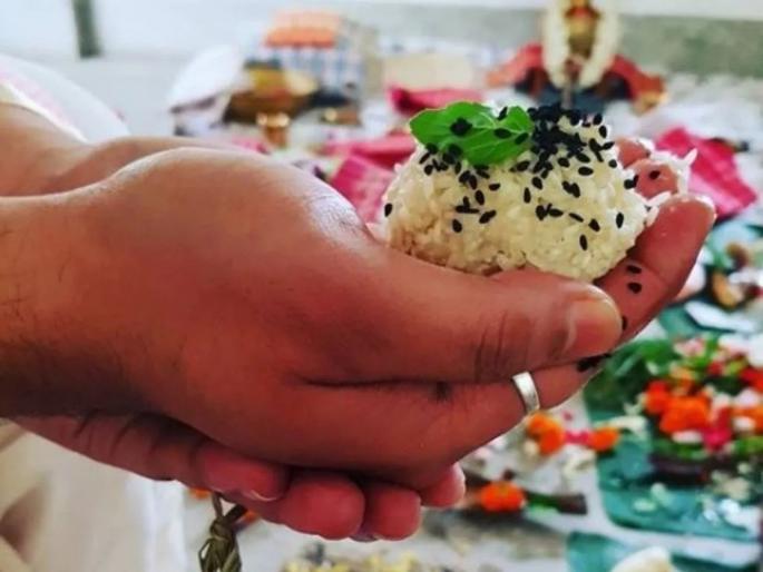 They donate black sesame seeds to achieve happiness and peace by removing Pitrudosha and grahdosha; Read more! | पितृदोष, ग्रहदोष दूर करून सुख शांती प्राप्त करण्यासाठी करतात काळ्या तिळाचे दान; सविस्तर वाचा! They donate black sesame seeds to achieve happiness and peace by removing Pitrudosha and grahdosha; Read more! | पितृदोष, ग्रहदोष दूर करून सुख शांती प्राप्त करण्यासाठी करतात काळ्या तिळाचे दान; सविस्तर वाचा!
