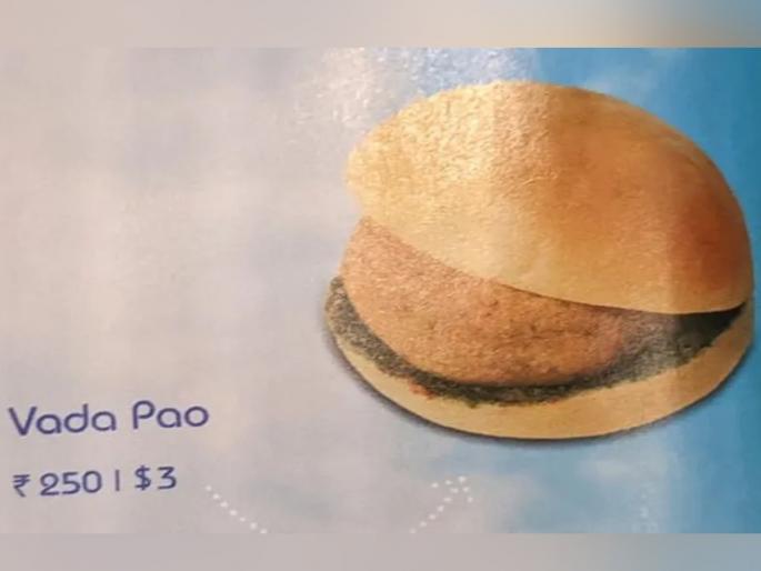 Vada Pav Worth Rs 250 in flight Twitter user shares a Expensive Flight Food Story | 250 रुपयांत एक वडापाव! फ्लाइटमधल्या वडापावच्या किमतीवरुन सोशल मीडियात एकच कल्ला...