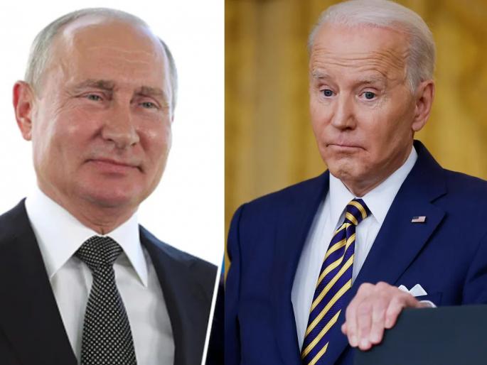 Russia sanctions US President Joe Biden and several top US officials | BREAKING: रशियाचा पलटवार! ज्यो बायडन यांच्यासह अमेरिकेच्या अधिकाऱ्यांवर पुतीन यांनी घातले निर्बंध Russia sanctions US President Joe Biden and several top US officials | BREAKING: रशियाचा पलटवार! ज्यो बायडन यांच्यासह अमेरिकेच्या अधिकाऱ्यांवर पुतीन यांनी घातले निर्बंध