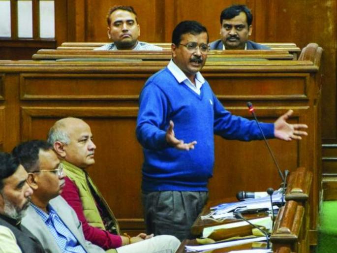 cm arvind kejriwal addresses in delhi assembly attacks bjp | भाजपवाले जगातील सर्वात मोठा पक्ष असल्याचं म्हणतात आणि आम्हाला घाबरतात; केजरीवालांचा निशाणा cm arvind kejriwal addresses in delhi assembly attacks bjp | भाजपवाले जगातील सर्वात मोठा पक्ष असल्याचं म्हणतात आणि आम्हाला घाबरतात; केजरीवालांचा निशाणा