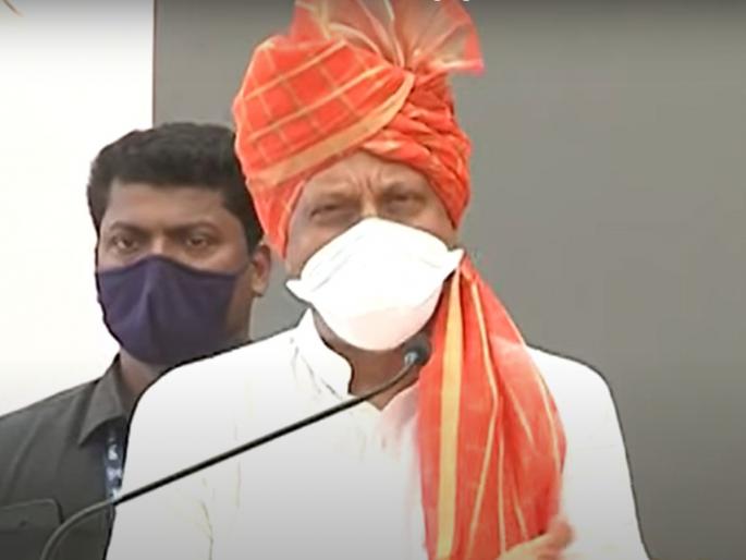 Ajit Pawar on Marathi Do you want to come here earn money and oppose Marathi boards is not good Ajit Pawar take dig on outsiders | Ajit Pawar on Marathi: इकडं येऊन पैसे कमावयचे आणि मराठी पाट्यांना विरोध करायचा?, अजित पवारांनी परप्रांतियांना सुनावलं! Ajit Pawar on Marathi Do you want to come here earn money and oppose Marathi boards is not good Ajit Pawar take dig on outsiders | Ajit Pawar on Marathi: इकडं येऊन पैसे कमावयचे आणि मराठी पाट्यांना विरोध करायचा?, अजित पवारांनी परप्रांतियांना सुनावलं!