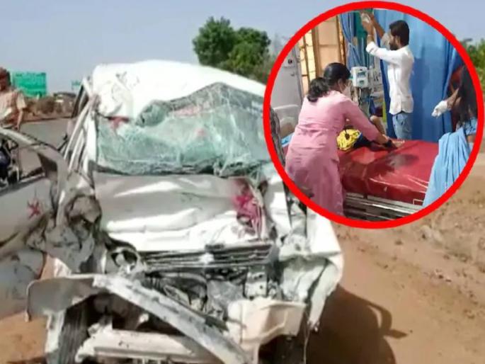 rajasthan sirohi car and trailer accident six died | मृत्यूचा 'ट्रेलर'! मुलीच्या परिक्षेसाठी निघालेल्या कुटुंबावर काळाचा घाला; मुलीसह ६ जणांचा मृत्यू rajasthan sirohi car and trailer accident six died | मृत्यूचा 'ट्रेलर'! मुलीच्या परिक्षेसाठी निघालेल्या कुटुंबावर काळाचा घाला; मुलीसह ६ जणांचा मृत्यू