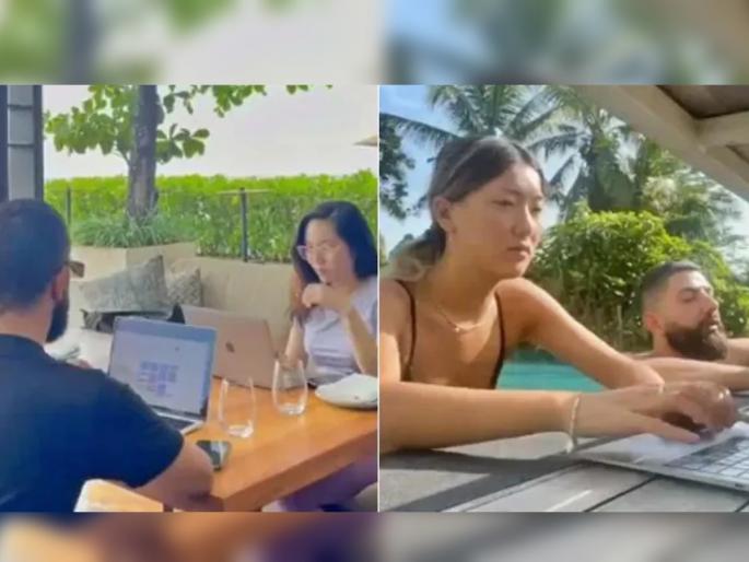 lavish working holiday boss took employees to trip resort waterfalls cocktails pool | बॉस असावा तर असा...! स्वखर्चानं कर्मचाऱ्यांना घेऊन गेला परदेशवारीला, १४ दिवस 'बाली'त धमाल lavish working holiday boss took employees to trip resort waterfalls cocktails pool | बॉस असावा तर असा...! स्वखर्चानं कर्मचाऱ्यांना घेऊन गेला परदेशवारीला, १४ दिवस 'बाली'त धमाल