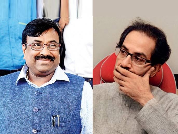 Sudhir Mungantiwar advice to Uddhav Thackeray they should get election symbol khanjir | 'देव करो अन् तुम्हाला निवडणूक चिन्ह खंजीरच मिळो', सुधीर मुनगंटीवारांचा उद्धव ठाकरेंना टोला Sudhir Mungantiwar advice to Uddhav Thackeray they should get election symbol khanjir | 'देव करो अन् तुम्हाला निवडणूक चिन्ह खंजीरच मिळो', सुधीर मुनगंटीवारांचा उद्धव ठाकरेंना टोला