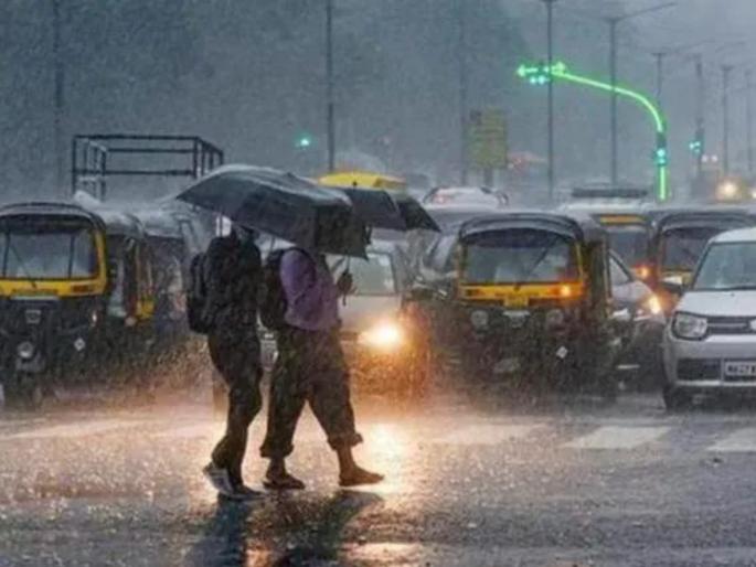 Mumbai Rain Updates past two hours rain in mumbai thane local services are currently stable | Mumbai Rain Updates: मुसळधार! मुंबई, ठाण्यात गेल्या दोन तासांपासून पावसाचा जोर वाढला; लोकल सेवा सध्या सुरळीत Mumbai Rain Updates past two hours rain in mumbai thane local services are currently stable | Mumbai Rain Updates: मुसळधार! मुंबई, ठाण्यात गेल्या दोन तासांपासून पावसाचा जोर वाढला; लोकल सेवा सध्या सुरळीत