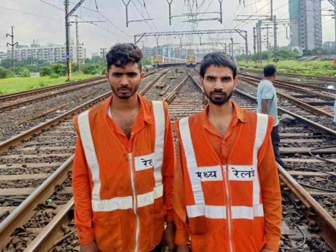 Indrayani Express major accident averted due to vigilance of linemen Hiralal and Mithunkumar will be honoured | लाईनमन ठरले देवदूत! सतर्कतेमुळे इंद्रायणी एक्स्प्रेसचा मोठा अपघात टळला, दोघांचाही सन्मान होणार Indrayani Express major accident averted due to vigilance of linemen Hiralal and Mithunkumar will be honoured | लाईनमन ठरले देवदूत! सतर्कतेमुळे इंद्रायणी एक्स्प्रेसचा मोठा अपघात टळला, दोघांचाही सन्मान होणार