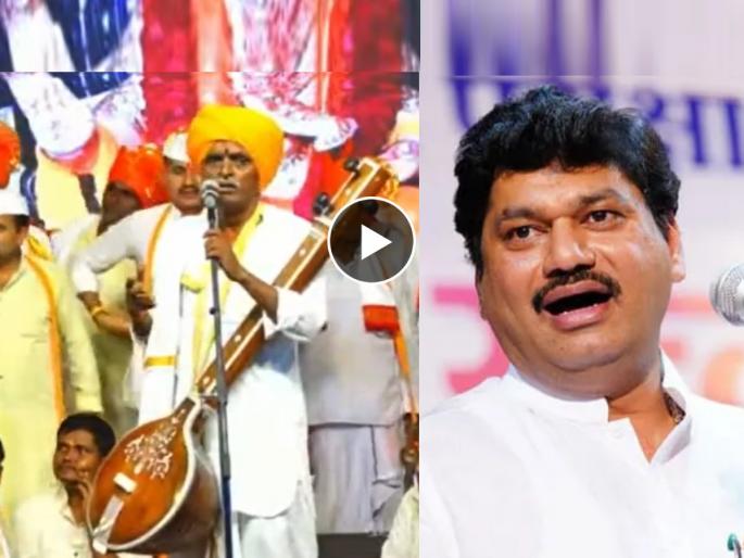 indurikar maharaj angry on cameramen then dhananjay munde handels situaltion watch video of Parali Nath pratishthan | VIDEO: इंदुरीकर महाराज कॅमेरांवर संतापले, मग धनंजय मुंडेंना करावी लागली मध्यस्थी अन् महाराजांना ऐकावंच लागलं! indurikar maharaj angry on cameramen then dhananjay munde handels situaltion watch video of Parali Nath pratishthan | VIDEO: इंदुरीकर महाराज कॅमेरांवर संतापले, मग धनंजय मुंडेंना करावी लागली मध्यस्थी अन् महाराजांना ऐकावंच लागलं!