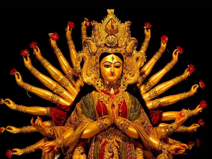 Navratri 2022: Know why and how to worship Goddess Kushmanda, disease remover and bringer of happiness and fortune! | Navratri 2022: आधी-व्याधी दूर करणारी आणि सुख सौभाग्य देणारी कुष्मांडा माता, तिची उपासना का व कशी करावी ते जाणून घ्या! Navratri 2022: Know why and how to worship Goddess Kushmanda, disease remover and bringer of happiness and fortune! | Navratri 2022: आधी-व्याधी दूर करणारी आणि सुख सौभाग्य देणारी कुष्मांडा माता, तिची उपासना का व कशी करावी ते जाणून घ्या!