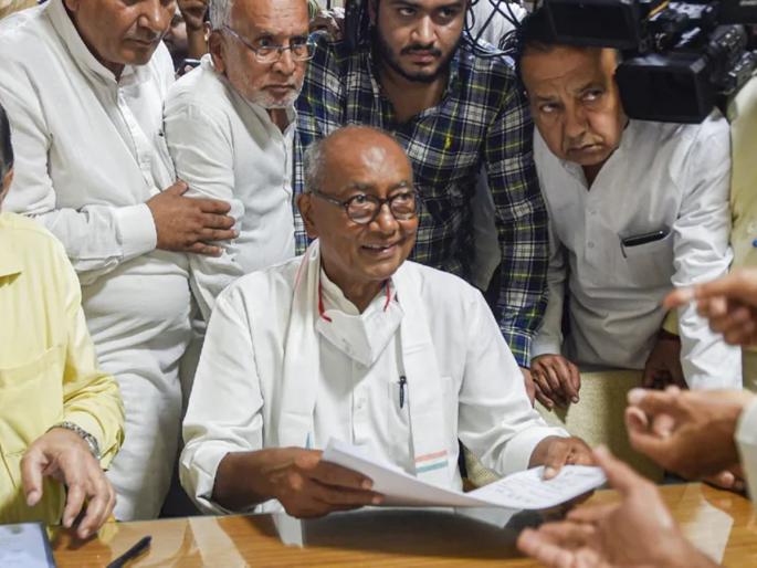 congress president election live Kharge vs Tharoor Race as Digvijay Backs Out | Congress President Election: नवा ट्विस्ट! बड्या नेत्याची एन्ट्री होताच दिग्विजय सिंह यांची माघार, म्हणाले...'मी तर त्यांचा सूचक' congress president election live Kharge vs Tharoor Race as Digvijay Backs Out | Congress President Election: नवा ट्विस्ट! बड्या नेत्याची एन्ट्री होताच दिग्विजय सिंह यांची माघार, म्हणाले...'मी तर त्यांचा सूचक'