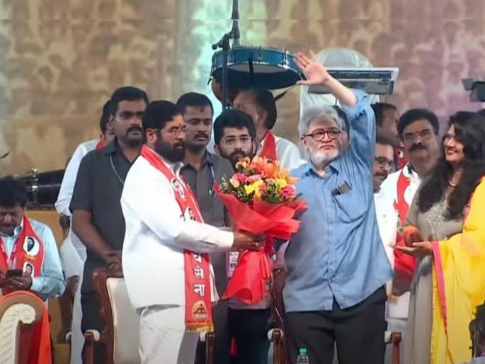 Jaydev Thackeray attends cm eknath shinde dussehra melava at mumbai bkc | Jaydev Thackeray: एकनाथला 'एकटा नाथ' होऊ देऊ नका, शिंदेराज्य येऊ द्या; बाळासाहेबांच्या मुलाची जनतेला साद Jaydev Thackeray attends cm eknath shinde dussehra melava at mumbai bkc | Jaydev Thackeray: एकनाथला 'एकटा नाथ' होऊ देऊ नका, शिंदेराज्य येऊ द्या; बाळासाहेबांच्या मुलाची जनतेला साद