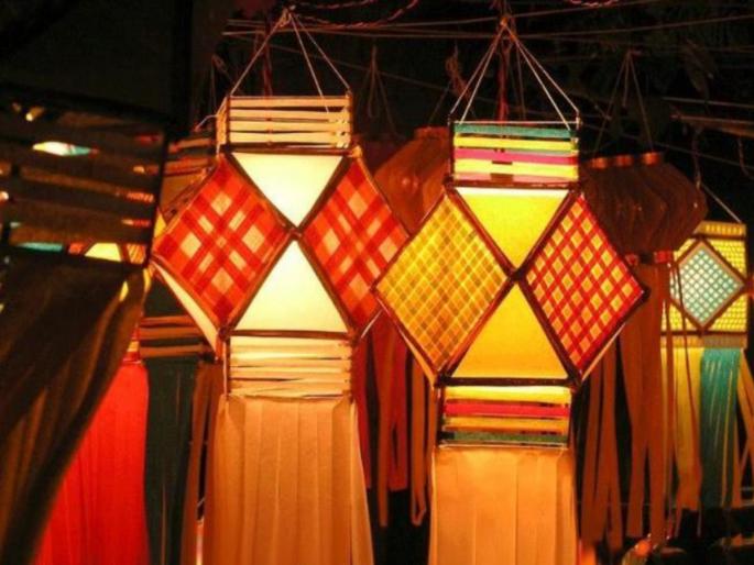 Diwali 2022 :Why are lanterns hung high during Diwali and why are they associated with Ancestors? Read on! | Diwali 2022 :दिवाळीत कंदील उंच का टांगला जातो आणि पितरांशी त्यांचा संबंध का जोडला जातो? वाचा! Diwali 2022 :Why are lanterns hung high during Diwali and why are they associated with Ancestors? Read on! | Diwali 2022 :दिवाळीत कंदील उंच का टांगला जातो आणि पितरांशी त्यांचा संबंध का जोडला जातो? वाचा!