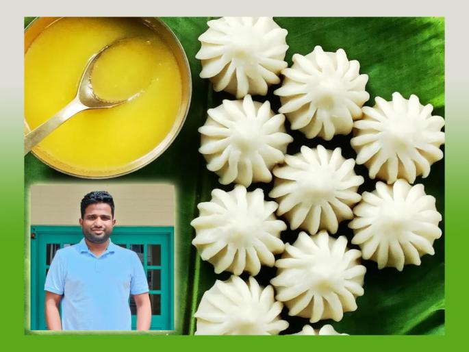 Sankashti Chaturthi 2022: Artist Mayur Golatkar Makes Beautiful Modak That Would amazed homemakers too! | Sankashti Chaturthi 2022: एखाद्या गृहिणीलाही लाजवेल एवढे सुबक, सुंदर मोदक बनवणारा अवलिया मयूर गोलतकर!
