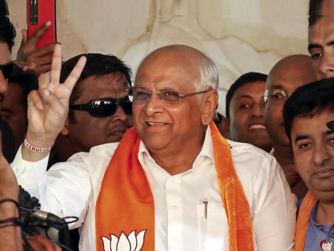 Bhupendra Patel to continue as Gujarat chief minister for second term | ठरलं! भूपेंद्र पटेल यांनाच पुन्हा मुख्यमंत्रिपदाची संधी, आमदारांच्या बैठकीत विधिमंडळ पक्षनेतेपदी निवड Bhupendra Patel to continue as Gujarat chief minister for second term | ठरलं! भूपेंद्र पटेल यांनाच पुन्हा मुख्यमंत्रिपदाची संधी, आमदारांच्या बैठकीत विधिमंडळ पक्षनेतेपदी निवड