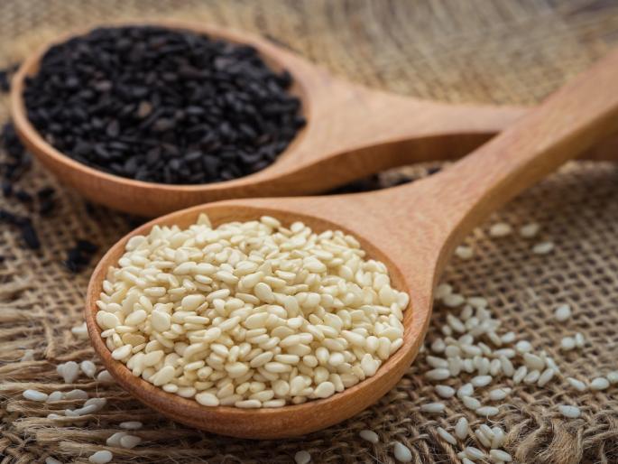 Makar Sankranti 2023 : A sesame seed that looks like a grain contains many virtues, so says Dharmashastra... | Makar Sankranti 2023: कणभर दिसणाऱ्या तिळामध्ये मणभर गुण सामावले आहेत, म्हणून धर्मशास्त्र सांगते... Makar Sankranti 2023 : A sesame seed that looks like a grain contains many virtues, so says Dharmashastra... | Makar Sankranti 2023: कणभर दिसणाऱ्या तिळामध्ये मणभर गुण सामावले आहेत, म्हणून धर्मशास्त्र सांगते...