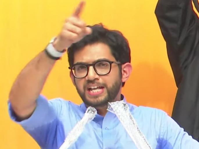 we will take action on who looted mumbai when mva govt forms warns Aditya Thackeray | "...त्यादिवशी फाईल घेऊन पोलिसांसह आम्ही आत घुसणार!"; आदित्य ठाकरे यांचा थेट इशारा we will take action on who looted mumbai when mva govt forms warns Aditya Thackeray | "...त्यादिवशी फाईल घेऊन पोलिसांसह आम्ही आत घुसणार!"; आदित्य ठाकरे यांचा थेट इशारा