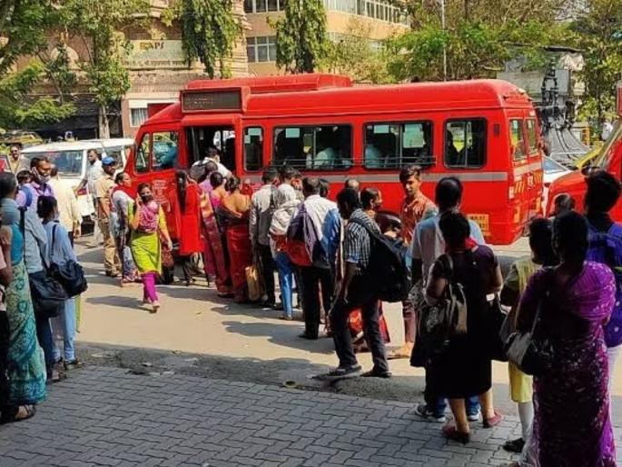 Due to the strike of contract workers of BEST the service collapsed | बेस्टच्या कंत्राटी कामगारांच्या संपामुळे कोलमडली सेवा!