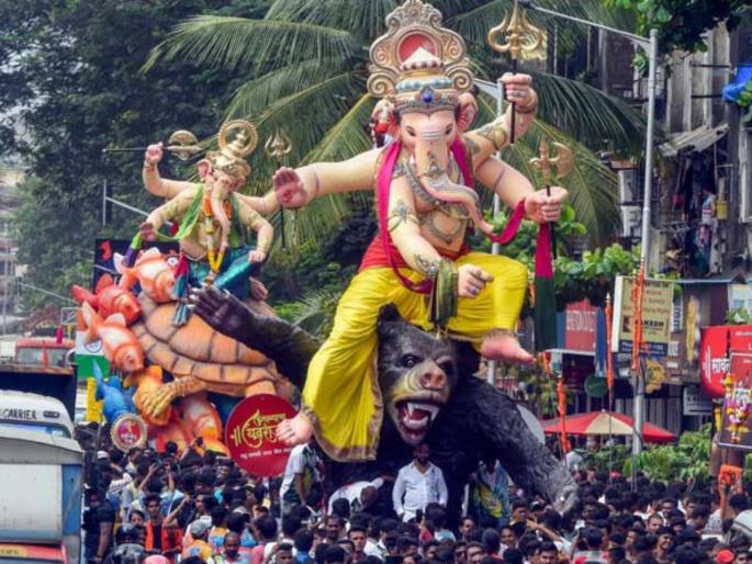 The turnover of 12 billion rupees in the festival of kings and maharajas, Ganeshotsav is also now in the form of marketing | राजा-महाराजांच्या उत्सवात १२ अब्ज रुपयांची उलाढाल, गणेशोत्सवालाही आता बाजारीकरणाचे स्वरूप The turnover of 12 billion rupees in the festival of kings and maharajas, Ganeshotsav is also now in the form of marketing | राजा-महाराजांच्या उत्सवात १२ अब्ज रुपयांची उलाढाल, गणेशोत्सवालाही आता बाजारीकरणाचे स्वरूप